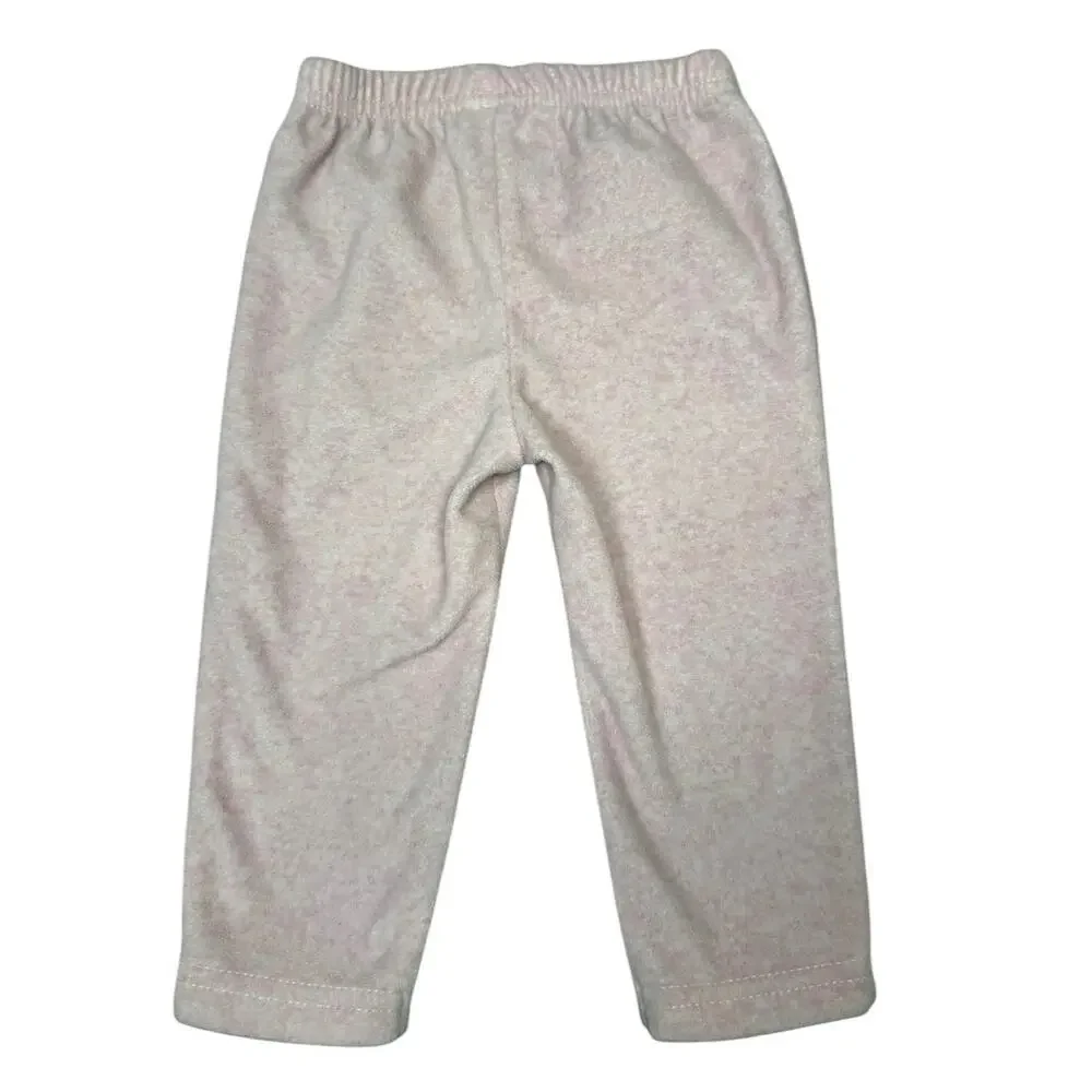 Carter's Warm Pants Baby Girl Pink 9 Months